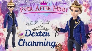 ОБЗОР ДЕКСТЕР ЧАРМИНГ Эвер Афтер Хай Базовая кукла 2014 год/Dexter Charming  Ever After High Review