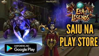 SAIU NA PLAY STORE! ERA OF LEGENDS MMORPG MUNDO ABERTO ESTILO WOW GLOBAL LAUNCH GAMEPLAY BR DOWNLOAD