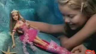 2006 º Barbie Fairytopia Mermaidia fairy-to-mermaid doll commercial