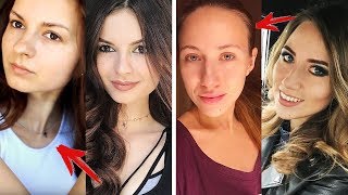 ПОПУЛЯРНЫЕ ЮТУБЕРШИ БЕЗ МАКИЯЖА (часть 2)