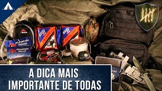 Como montar o melhor kit de sobrevivência?