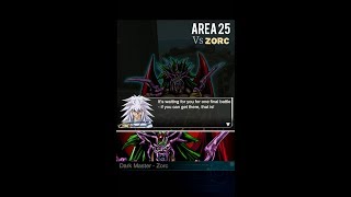 Yugioh Duel Links - Monster World Area 25 : Duel Vs Zorc