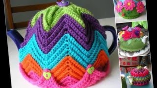 Грелка на чайник вязаная крючком