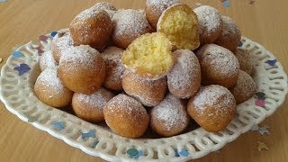 Castagnole sofficissime,RICETTA SEMPLICISSIMA e VELOCE