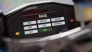 Ducati 1199 Panigale S -"Das elektronische Menü"--Crashkurs