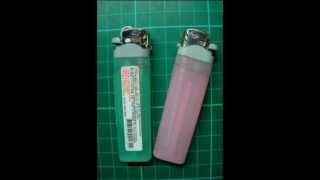 Вот что можно сделать из одноразовых зажигалок / What you can do with ordinary used lighters