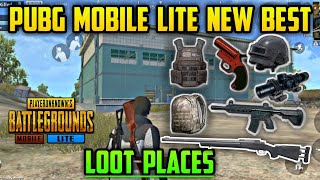 Pubg Mobile Lite New Best Loot Places || High Loot Places In Pubg Mobile Lite
