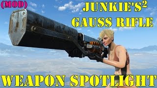 Fallout 4: Weapon Spotlights: Junkie's Junkie's Gauss Rifle