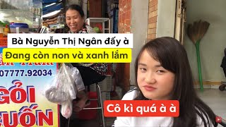 Bà Nguyễn Thị Ngân Giọng ải Giọng ai chia sẻ vài điều về Trấn Thành và Trường Giang .