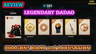 Shadow Fight 3 Season Rewards + Review Legendary DADAO: DRAGONS ROAR and ACCUSATION