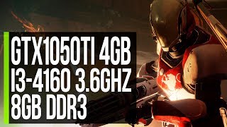 Destiny 2 - Gameplay (GTX 1050 Ti 4GB + i3 4160) [FPS Test]