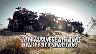 2014 Japanese Big Bore Utility ATV Shootout