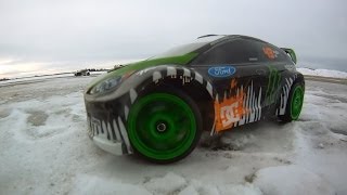 Traxxas Ken Block Ford Fiesta, дрифтовая тачка