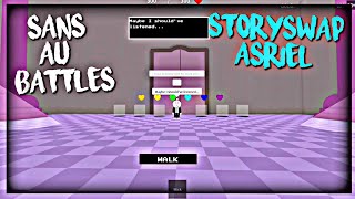 Roblox Sans Au Battles: StorySwap Asriel (Solo)