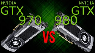 NVIDIA GTX 970 vs GTX 980