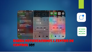 Personalización | Barra de notificaciones & centro de control estilo iOS