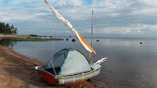 Dinghy Sailing Holidays: All about my sailboat for 30 seconds / Швертбот "Amiga"