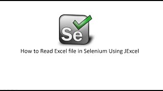 How to read excel file in Selenium Webdriver using JExcel API