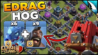 EDrag Hog Attack Strategy Works? Check this out | Clash of Clans