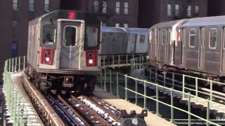 ᴴᴰ R142 2 Train to New Lots Avenue Making a Stop at Saratoga Avenue