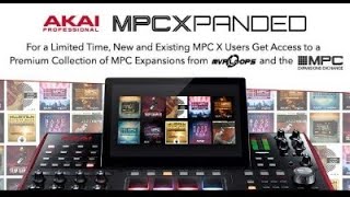 Akai Pro Giving away sample packs for the MPC X 800 dollar value.