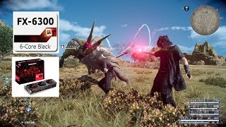 Final Fantasy XV BENCHMARK | AMD FX 6300 | RADEON RX 570