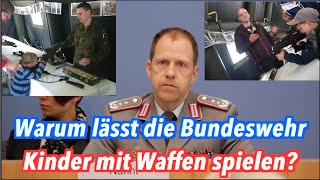 PR-Gau: Warum lässt die Bundeswehr kleine Kinder mit Kriegswaffen spielen?