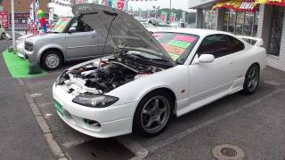【売約済】S15型シルビアスペックRターボ千葉県カーショップライズ成田店