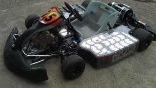 Electric Go Kart goes wild 128HP