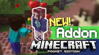 ✔️Minecraft PE - GIRLFRIEND ADDON [MCPE]