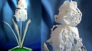 Как сплести ИРИС из бисера Мастер класс