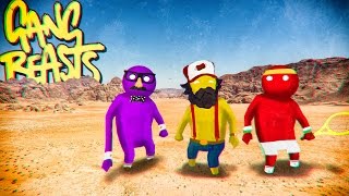 Gang Beasts - Самый Смешной Файтинг (кооператив) #1