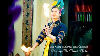 Thủ Nhang Thanh Đồng _ HOÀNG THỊ THANH HIỀN Loan giá Tiệc Thánh Hoàng Mười _2019  (1)
