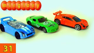 Машинки мультфильм - Город машинок - 31 серия: Гоночные машинки, автосервис. Развивающие мультики