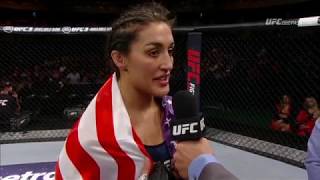 Fight Night Santiago: Tatiana Suarez Octagon Interview