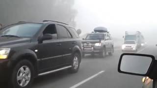 ОЧЕНЬ страшная Авария в тумане, ЭТО надо видеть! ЖЕСТЬ!