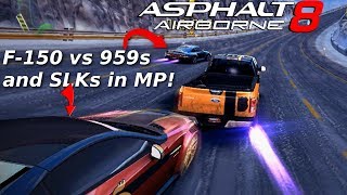 OVERRANKED TRUCK POWER! Ford F-150 (Rank 1032) Multiplayer in Asphalt 8