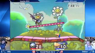 Impulse 2013 - Ally vs Dabuz - Grand Finals Set 2 - SSBB