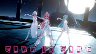 ≡MMD≡ LukaxMikuxHaku - Side to side [4KUHD60FPS]