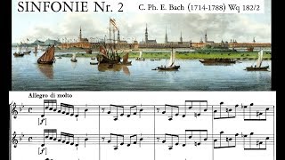 Carl Philipp Emanuel Bach - Symphony B-flat major, H.658 ; Wq.182/2 (1773)