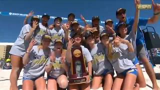 Highlights - Beach Volleyball Wins NCAA Title
