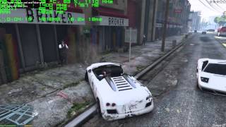 GTA V - MSI R9 270 - High Settings 1080p 60FPS - FRAME RATE Test