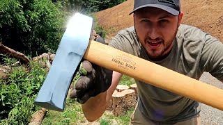 Testing Nordic Splitting Axe