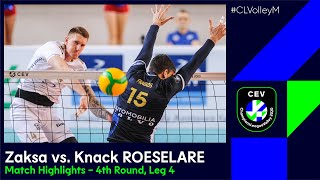 #CLVolleyM | Zaksa KEDZIERZYN-KOZLE vs. Knack ROESELARE -Match Highlights