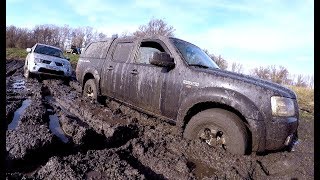 КТО ПРОЕДЕТ ГРЯЗЬ? MITSUBISHI L200, FORD RANGER, HOVER или ГАЗ 69