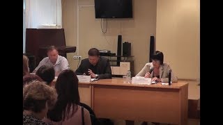 Встреча и.о. главы управы Даниловского района Савина Дениса Александровича с жителями 18 07 2018