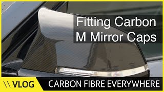2018 BMW M140i - Fitting Carbon Fibre M Style Mirror Caps