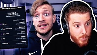 Unge REAGIERT auf Twitch EINNAHMEN nach 30 TAGEN Daily Stream | #ungeklickt