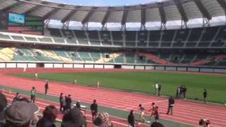 静岡県中学校総合体育大会駅伝の部 男子ゴールシーン