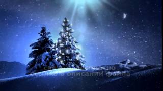 ЕЛОЧКА ПОД СНЕГОМ новогодний фон HD футаж скачать 2018 QAR ALTINDA free CHRISTMAS TREE UNDER SNOW